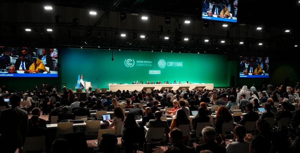 Öppnandet av COP28 i Förenade arabemiraten.
